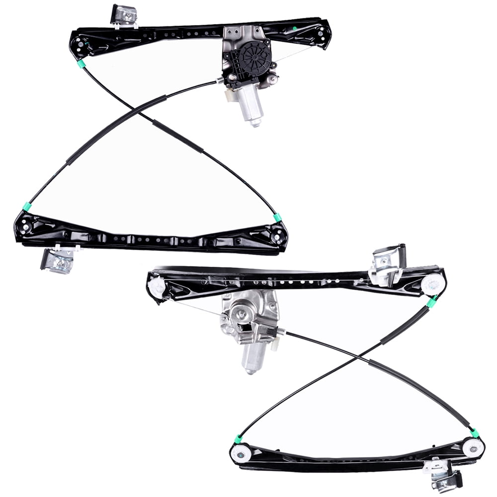 CCIYU Front Power Window Lift Regulator With Motor Assembly Replacement