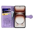 thumbnail image 2 of Funda Cartera FOXDOCK para OPPO A3 4G , Flip PU con Relieve de Gatos y Perros, Tarjetero y Soporte, 2 of 6