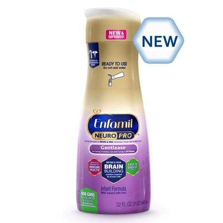 (BBD:  1/Nov/2024) Enfamil Gentlease Bottled Liquid Formula, 32 fl oz