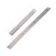 thumbnail image 1 of Regla del metal de la regla del acero inoxidable 2pcs los 15cm / los 30cm para el dibujo de la oficina de la escuela de ingeniería, 1 of 5