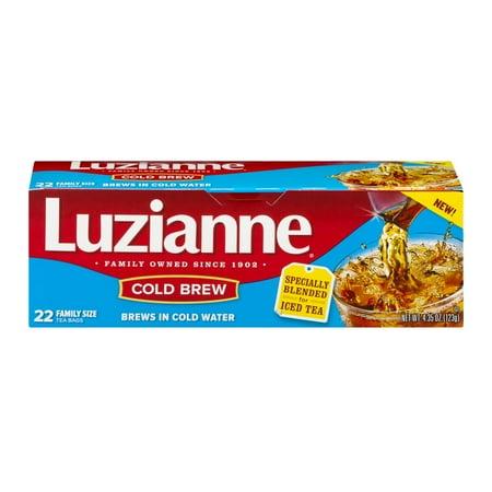 Luzianne Cold Brew Iced Tea -22 CT