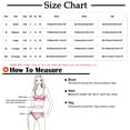 thumbnail image 3 of Acyse 2025 Womens Bikinis Clearance Juniors Swimsuit Printed Tank Top Two Piece Bathing Suit With Shorts Conservative Swimwear, 3 of 4