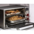 thumbnail image 4 of Wolf Gourmet Elite Digital Countertop Convection Toaster Oven with Temperature Probe, Stainless Steel and Red Knobs (WGCO150S), 4 of 4