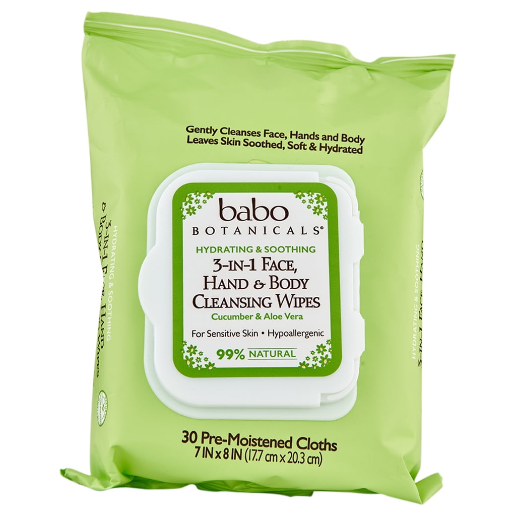 Babo Botanicals 3-in-1 Aloe Cucumber Baby Face, Hands ...