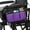 Purple, variant on Wheelchair Side Bag,Wheelchair Bag Armres Waterproof Wheelchair Armrest Pouch with Reflective Stripe,Bag for Wheelchair Side Organizer Wheelchair Pouch Side Pocket for Wheelchair