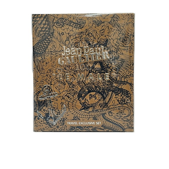 Jean Paul Gaultier Mens Le Male Travelers Exclusive Gift Set Fragrances