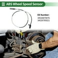 thumbnail image 2 of Unique Bargains ABS Wheel Speed Sensor Rear Left Right ABS Sensor Anti-lock Braking System Sensor No.34526870076/34526785021 for BMW E90 2004-2013, 2 of 7