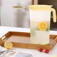 thumbnail image 4 of YiJuHui Large Capacity 2.5L Water Pitcher with Lid and Filter, Heat Resistant BPA-Free Plastic Beverage Dispenser for Refrigerator, Iced Tea, Lemonade, Fruit Infuser, Party, BBQ, Outdoor, 4 of 6