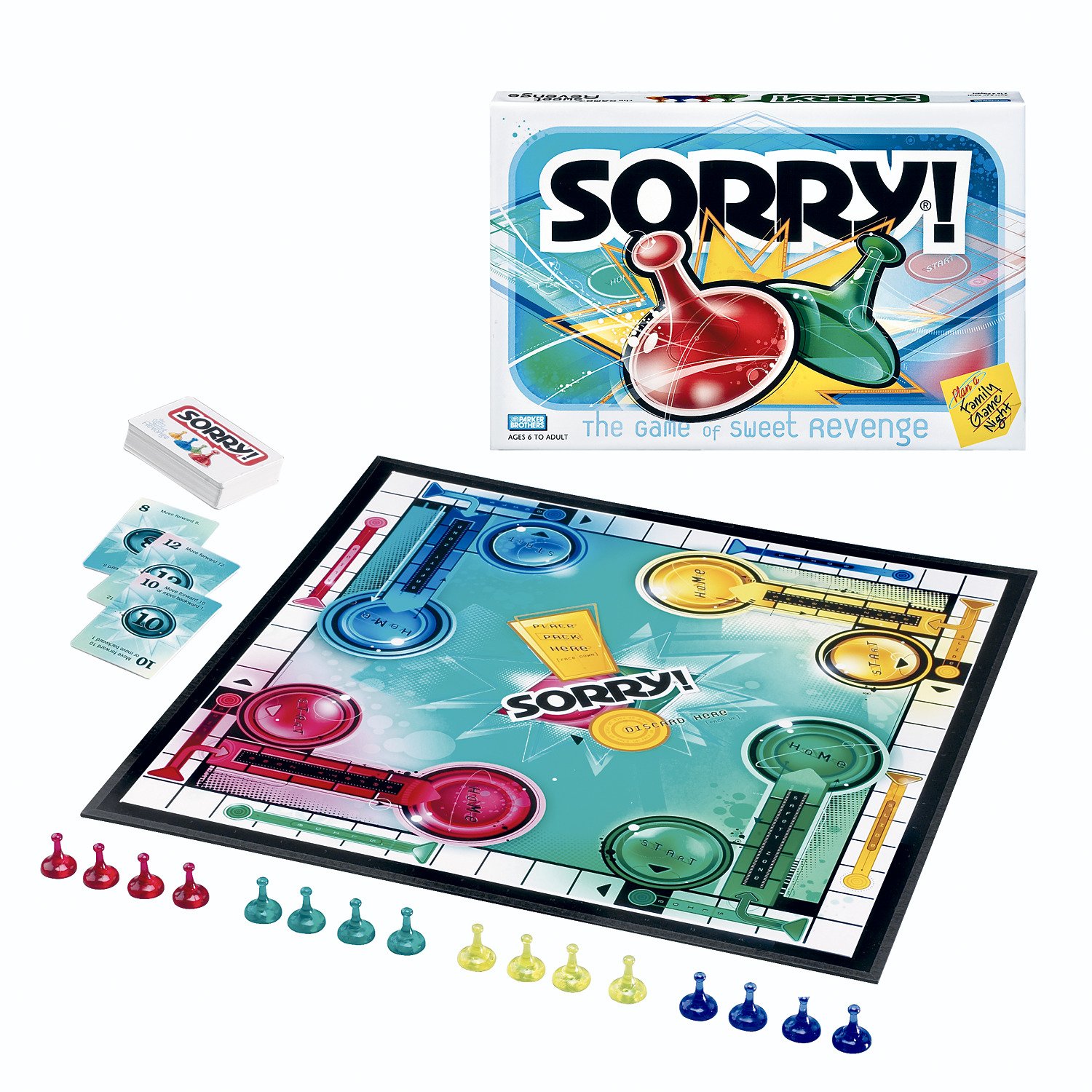 Board Games Game Night Exclusive Sorry Board Game Ages 6 And Up Toys Games Board Games Game Night Exclusive Sorry Board Game Ages 6 And Up Toys Games