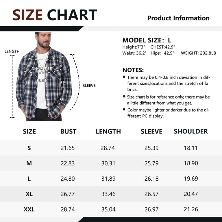 Iceglad Men's Brushed Flannel Check Shirt photo 5