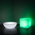 thumbnail image 2 of Efavormart 15.5" Cordless LED Rechargeable Light Cube Illuminated Furniture Stool - Color Changing, Waterproof with Accessory Bag, 2 of 11