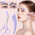 thumbnail image 6 of Eyebrow Eyebrow Trimming Scissors With Eyebrow Comb Comb Beginner Lazy Eyebrow Crescent Eyebrow Trimming Safety Tool, 6 of 6