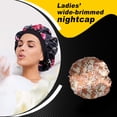 thumbnail image 2 of Sonducket Gorro para el pelo de ala ancha, bufanda para la cabeza de baño, gorro para dormir, gorro a la moda, turbantes, cubierta para la cabeza, Sombreros Beige Sonducket AP008211-04, 2 of 6