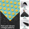 thumbnail image 3 of Yellow Lemon Fruit Slices LightBlue Pattern Kitchen Rugs Sets Of 3,Kitchen Runner Rugs Non Skid Washable,Decorative Kitchen Floor Mats for Kitchen,Sink,Laundry,17"x30"+ 17"x47" + 17"x59", 3 of 6