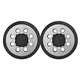 thumbnail image 1 of 2 Bases+respaldo De Velcro Para Lijadora Malubero, Negro Plata, 1 of 5