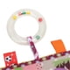 thumbnail image 4 of Baby Tags Security Blanket Multifunctional Baby Soothing Sensory Blanket with Starfish Shape Teether Flower Soothing Towel (light Orange Bottom), 4 of 4