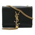 thumbnail image 2 of Pre-Owned Yves Saint Laurent SAINT LAURENT PARIS YSL Kate Monogram Chain Shoulder Bag in Black..., 2 of 10