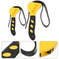 thumbnail image 3 of FONDOTIN 2-Pack Yellow Adjustable Oil Filter Strap Wrench Set for Plumbing and Automotive Use, 3 of 7