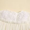 thumbnail image 7 of MEZZALL Toddler Girls Short Sleeve Lace Tulle Dress Dance Party Dresses Sundress Classic Sundress, White, 2-3 Years, 7 of 7