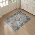 thumbnail image 3 of ODIKA Beige Vintage Cream Distressed Traditional Ornamental Entryway Non-Slip Chair-Friendly for Home Office, Hallway, Laundry Room, 3 of 7