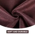 thumbnail image 3 of BNM Solid Textured Blackout Curtains, Set of 2, 52" x 84", Mulberry, 3 of 7