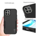 thumbnail image 4 of CoverON Apple iPhone 12 Case / iPhone 12 Pro Case (6.1"), Military Grade Heavy Duty Full Body Tri-Layer Rugged Phone Cover, Black, 4 of 7