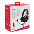 thumbnail image 6 of HyperX Cloud II - Gaming Headset, 7.1 Surround Sound, Memory Foam Ear Pads, Durable Aluminum Frame, Detachable Microphone, Works with PC, PS4, Xbox One - Gun Metal, 6 of 8