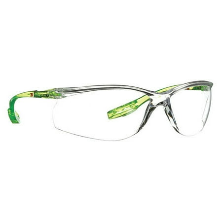 

SOLUS SCCS01SGAF-GRN Safety Glasses Wraparound Clear Polycarbonate Lens Anti-Fog Scratch-Resistant
