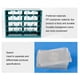 thumbnail image 4 of Cateissary Caja organizadora de piezas apilable de ABS, solución de almacenamiento duradera y transparente, caja organizadora de plástico Almacenamiento y organización del hogar negro, 4 of 6