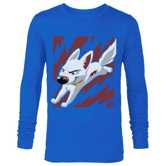 Disney Bolt The Super Dog T-Shirt - Long Sleeve T-Shirt for Men - Customized-Royal