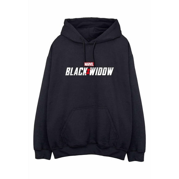 Black Widow Mens Movie Logo Hoodie