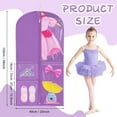 thumbnail image 2 of Dance Costume Garment Bag, 40 Inch Dance Garment Bags for Dancers, Kids Garment Bags for Hanging Clothes, Kids Dance Garment Bag with 3 Clear Zippered Pockets for Dance Competitions, 2 of 13