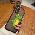 thumbnail image 3 of Funda mate para Huawei NOVA Y70 10 9 8SE 8 7SE 7I 7 6 5I 5 4 3I 4G 5G PC Funda Coque Capa Shell lindo dibujos animados cocodrilo, 3 of 5