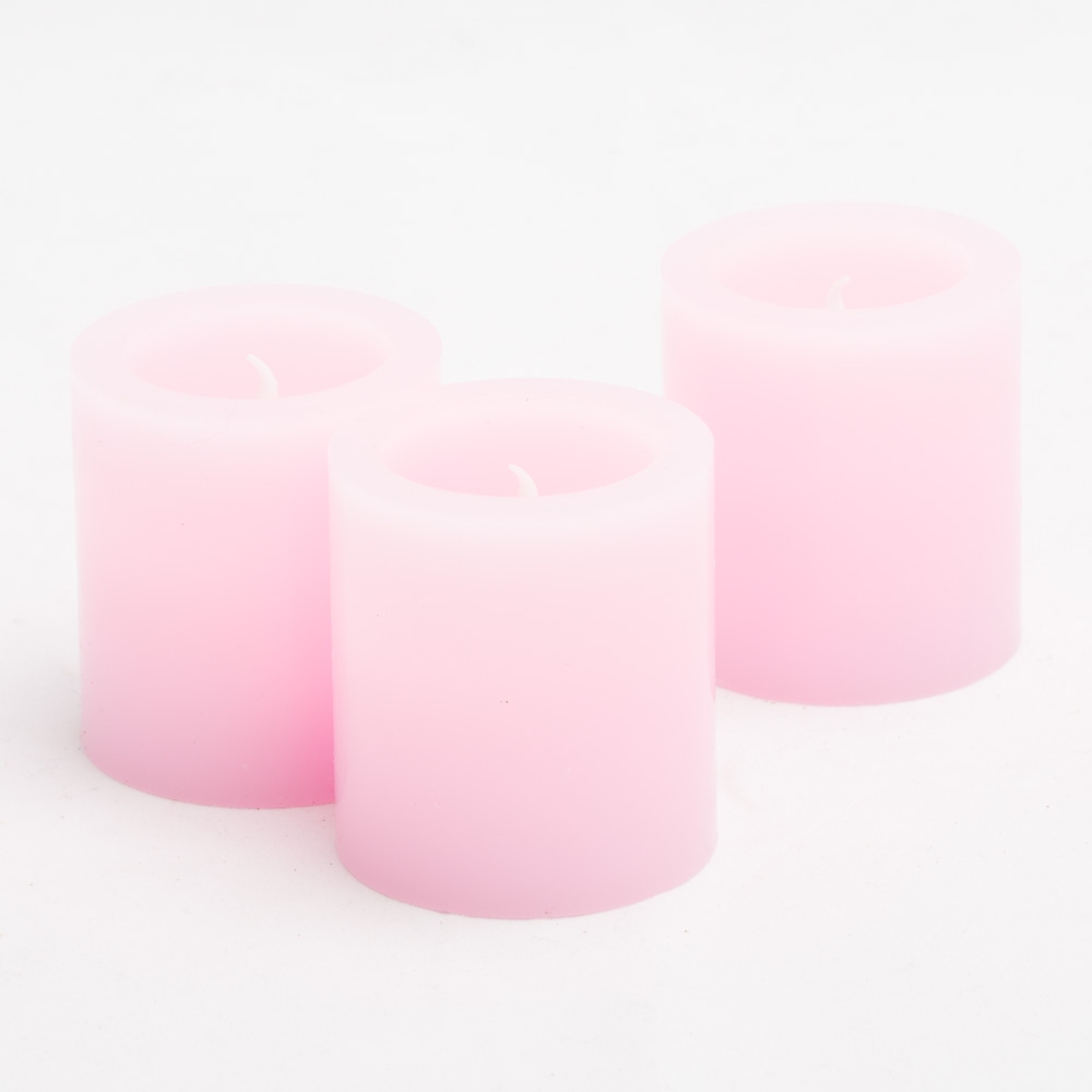 Richland LED Votive Candles Pink Set of 12