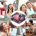 thumbnail image 5 of Wearable Blanket,Pioneer Flower Floral Print Pattern Hooded Wearable Flannel Blanket for Adults & Teens,Winter Poncho Shawl Wrap Cape Cozy Anti-Pill,60"x80", 5 of 5