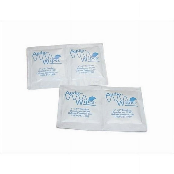 Cicso Independent Audiowipes Singles- 100 Count