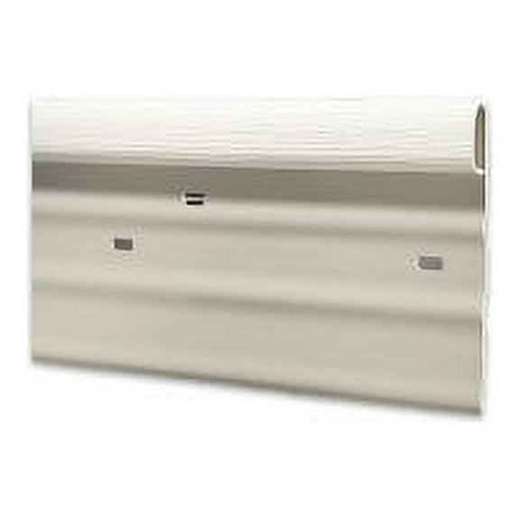 Mobile Home Vinyl Skirting White Top Back Mount Trim 10 Pack (58 Feet)