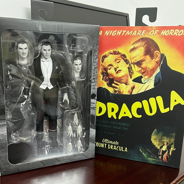 NECA Alien ALF Drácula figura de acción definitiva forma de vida Original figura de acción de mantequilla móvil regalo de cumpleañosB con caja zhangmengya unisex
