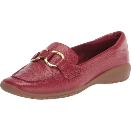 

QUIETTCEX Avienta Womens Slip On 9 B(M) US Red-Suede