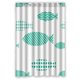 thumbnail image 1 of Cortina de Ducha ABPHQTO Diferentes Peces Nadando Hacia la Izquierda Poliéster Impermeable 120x180 cm, 1 of 1