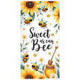 thumbnail image 3 of Decorative Design Bee Theme Decorative Flowers Sweet as can Bee Banner for Kids Party Spring Celebration Baby Shower, 3 of 8