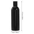 thumbnail image 2 of FOMIYES 6Pcs Travel Lotion Bottles Black Refillable Portable Plastic Cosmetic Containers, 2 of 7