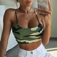 thumbnail image 2 of Chaleco ajustado con tirantes en la parte superior del tubo y estampado de garra mágica de verano informal a la moda para mujer Pompotops lopia991046, 2 of 9