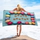 thumbnail image 2 of Yhmxh Toalla de playa de microfibra Toalla de baño súper colorida Manta de playa a prueba de arena Toalla multiusos para viajes Piscina 30x60 pulgadas Lavable a máquina, 2 of 6