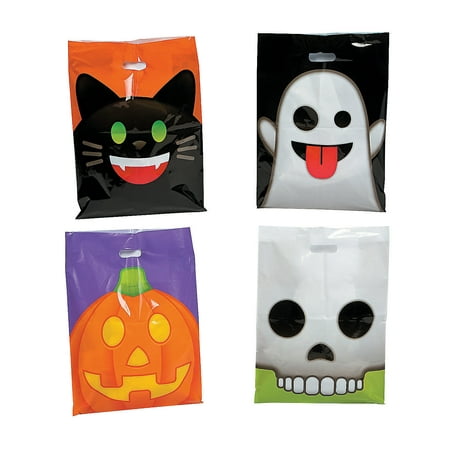 Halloween Emoji Face Trick-or-Treat Goody Bags