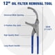 thumbnail image 5 of Llave de filtro de aceite WORKPRO 12 ajustable para filtros de motor, 5 of 7
