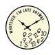 thumbnail image 5 of Reloj de pared decorativo, sencillo y silencioso, fabricado en acrílico, para dormitorio, interior, cocina, salón y oficina en casa., 5 of 9