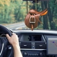 thumbnail image 1 of Flat Western Saddle Cowboy Flat Pendant Car Rearview Mirror Backpack Accessories Pendant, 1 of 1