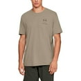 thumbnail image 5 of Under Armour Men Athletic UA Freedom Left Chest Short Sleeve T-Shirt, Black, XL, 5 of 5