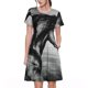 thumbnail image 1 of Balery Running Horse Vestidos sueltos de manga corta para mujer, vestidos de verano 2025, vestidos casuales de corte A con vuelo., 1 of 6